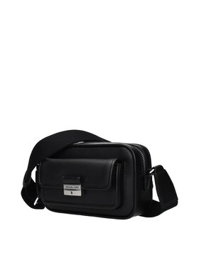 Michael Kors Michael Kors Torebka Black Leather Crossbody Czarny