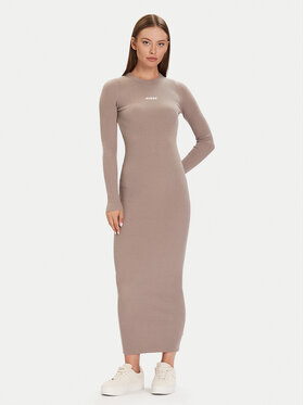 Guess Guess Trikotāžas kleita V5BK02 Z3JD2 Rozā Slim Fit
