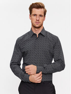 KARL LAGERFELD KARL LAGERFELD Košulja 605000 534685 Crna Modern Fit