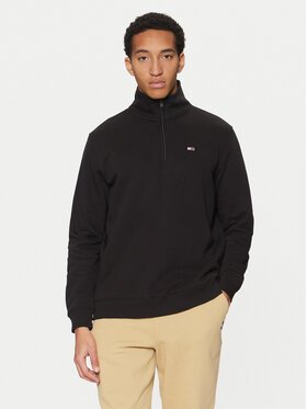 Tommy Jeans Tommy Jeans Pulóver DM0DM20339 Fekete Regular Fit