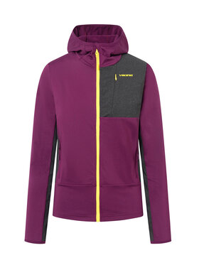 Viking Viking Bluza Tacoma Hoodie Lady Fioletowy Regular Fit