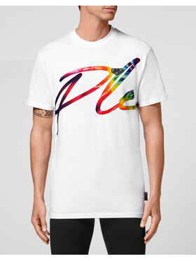 PHILIPP PLEIN PHILIPP PLEIN T-shirt 6121 Bianco Regular Fit