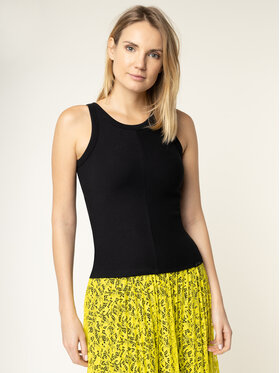 Guess Guess Marškinėliai Daria W01P98 K9JE0 Juoda Slim Fit