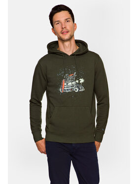 Lancerto Lancerto Bluza Wilder Zielony Regular Fit