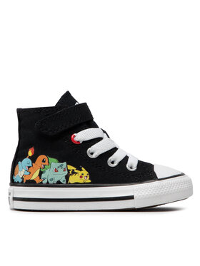 Converse Converse Plátenky POKEMON Chuck Taylor All Star Hi A01229C Čierna