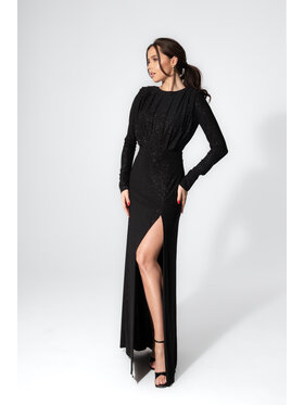 Aurora Aurora Sukienka wieczorowa Annabelle Czarny Feminine Fit