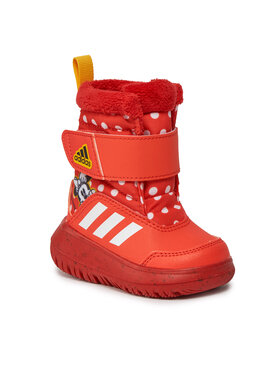 Adidas Škornji Za Sneg Winterplay X Disney Shoes Kids IG7191 Rdeča