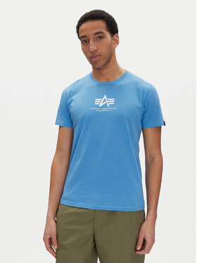 Alpha Industries Alpha Industries Тишърт Basic 118533 Син Regular Fit