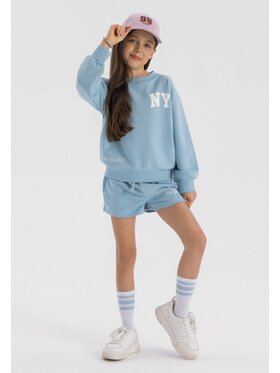 minoti minoti Bluza 22fleece70 Niebieski Regular Fit