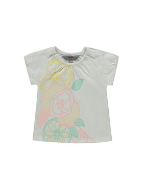 Kanz Kanz T-Shirt 1832171-1000 Biały Basic Fit