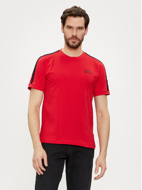 EA7 Emporio Armani EA7 Emporio Armani Tricou 3DPT35 PJ02Z 1461 Roșu Regular Fit