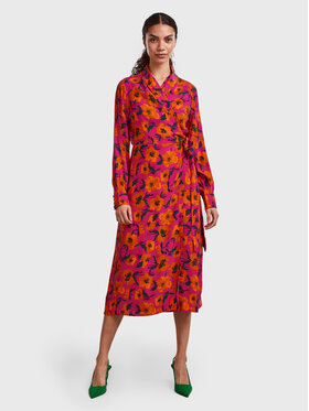 YAS YAS Kleid für den Alltag Sigga 26028909 Bunt Regular Fit