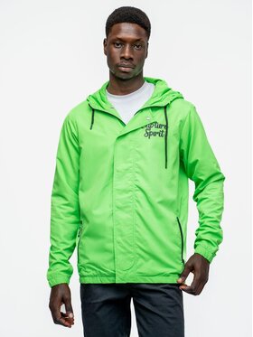 Catch Catch Kurtka przeciwdeszczowa Kurtka Przejściowa Przeciwdeszczowa Męska Jasna Zielona Catch Inspire XL Zielony Regular Fit