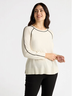 Fiorella Rubino Fiorella Rubino Cardigan M473L007838N0S1 Bianco A-Line Fit