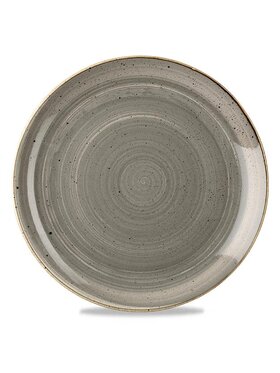 Churchill Churchill Talerz płaski Stonecast Peppercorn Grey Szary