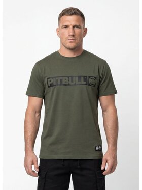 PITBULL PITBULL T-Shirt HILLTOP Zielony ciemny Regular Fit