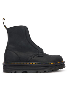 Dr. Martens Dr. Martens Polokozačky Zebzag Laceless Black Wyoming DM42653001 Černá