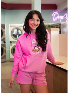 PITBULL PITBULL Bluza REST IN PINK Różowy Regular Fit