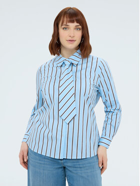 Fiorella Rubino Fiorella Rubino Koszula 5038T101461N0S1 Turkusowy Regular Fit