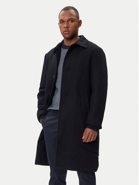 Armani Exchange Armani Exchange Gyapjú kabát XM001121 AF18943 UB101 Sötétkék Regular Fit