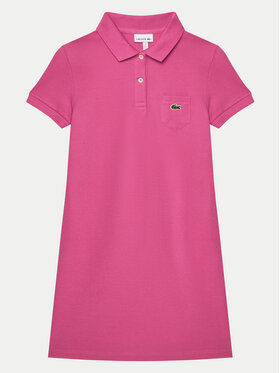 Lacoste Lacoste Kleid für den Alltag EJ2816 Violett Regular Fit