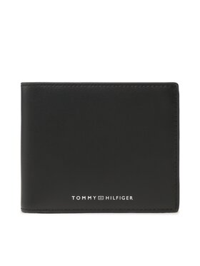 Tommy Hilfiger Tommy Hilfiger Duży Portfel Męski Modern Leather Cc Flap& Coin AM0AM10997 Czarny