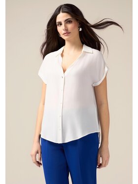 Oltre Oltre Camicia 5185J000733N011 Bianco Over Fit