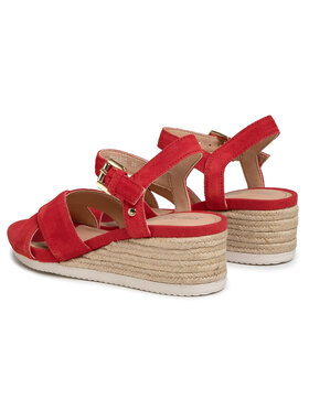 Geox Espadrile D Ischia Corda C D02HHC 00022 C7000 Rdeča