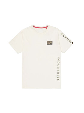 Alpha Industries Alpha Industries T-Shirt 156522 Écru Regular Fit