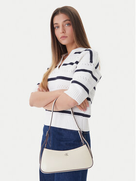 Calvin Klein Calvin Klein Kabelka Ck Small Shoulder Bag LV04F3170G Bílá