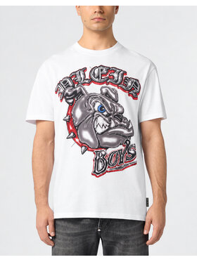 PHILIPP PLEIN PHILIPP PLEIN T-shirt 31608 Bianco Regular Fit