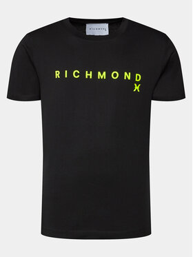 Richmond X Richmond X Футболка Aaron UMP24004TS Чорний Regular Fit