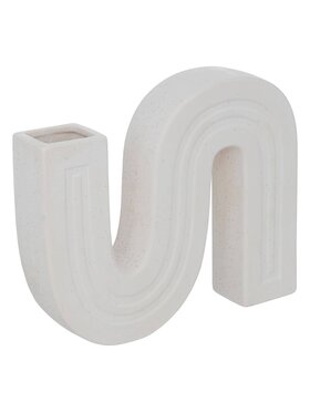 MIAhome MIAhome Wazon ceramiczny Santos Biały