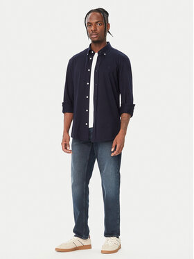 BOSS BOSS Marškiniai H-Roan 50567031 Tamsiai mėlyna Slim Fit
