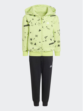 adidas adidas Trening Brand Love Kids IA1571 Verde Regular Fit
