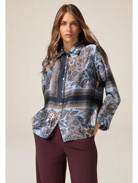 Oltre Oltre Camicia 5044J100879N0Z4 Turchese Regular Fit