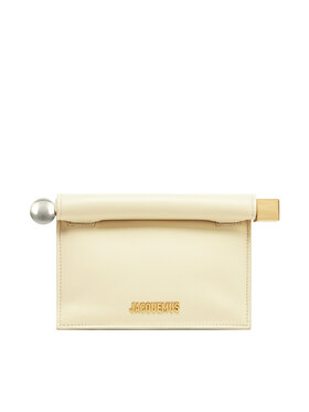 JACQUEMUS JACQUEMUS Borsetta La Petite Pochette Rond C 241BA392-3171 Écru