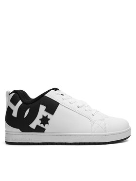 DC DC Sneakersy COURT GRAFFIK 300529-WLK Biały