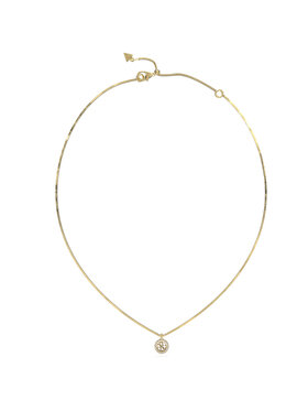 Guess Guess Naszyjnik JUBN04162JWYGT/U Złoty