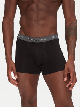 Tommy Hilfiger Tommy Hilfiger Set 3 perechi de boxeri UM0UM02763 Negru