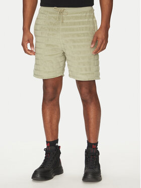 HUGO HUGO Szorty sportowe Dutowel 50535289 Zielony Relaxed Fit