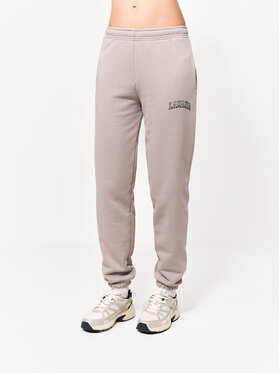 La Mania La Mania Spodnie dresowe FLAME Szary Basic Fit