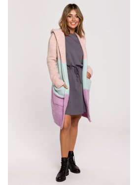 BeWear BeWear Kardigan bk072 Kolorowy Baggy Fit