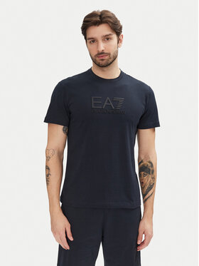 EA7 Emporio Armani EA7 Emporio Armani T-Shirt 7M000224 AF10375 UB102 Granatowy Regular Fit