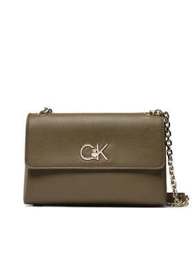 Calvin Klein Calvin Klein Kabelka Re-Lock Ew Conv Xbody Pbl K60K609395 Kaki