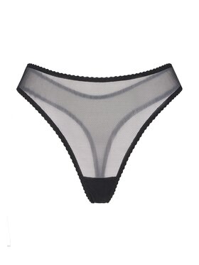 Merci Lingerie Merci Lingerie Stringi EP07BP03H Czarny