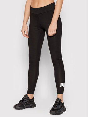 Puma Puma Legginsy Essentials Logo 586832 Czarny Tight Fit