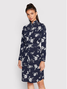 Polo Ralph Lauren Polo Ralph Lauren Φόρεμα πουκάμισο 211863447001 Σκούρο μπλε Regular Fit