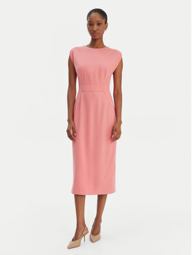 BOSS BOSS Коктейлна рокля Detira 50551898 Розов Slim Fit