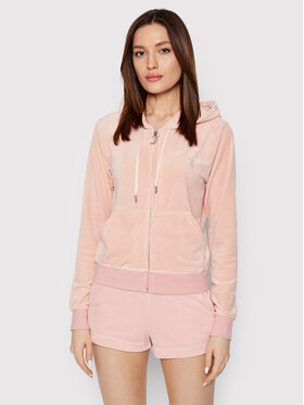 Juicy Couture Juicy Couture Bluza Robertson Diama JCCA221006 Różowy Regular Fit